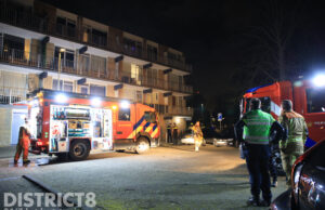 Flat deels ontruimd na brand in woning Du Meelaan Zoetermeer