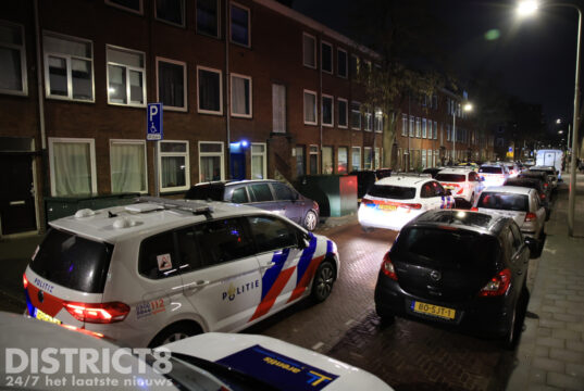 Twee gewonden bij grote vechtpartij Van Ruysbroekstraat Den Haag
