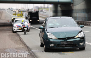 Gewonde na kop-staart botsing op snelweg A4 Den Hoorn