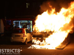 Bestelbus in brand gestoken Sylvain Poonsstraat Den Haag