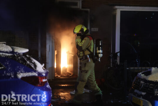 Meerdere gewonden bij uitslaande woningbrand Wormerveerstraat Den Haag