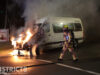 Geparkeerde rolstoelbus ging in vlammen op Mozartlaan Den Haag