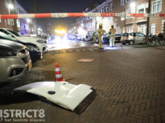Busje explodeert in Haagse straat; meerdere woningen beschadigd Van Zeggelenlaan Den Haag