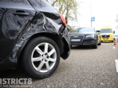 Bestuurder aangehouden na ongeval tussen drie voertuigen Prinses Beatrixlaan Rijswijk