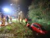 Auto raakt te water; brandweer maakt zoekslag Van Den Broekweg Delft