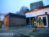 Voor de vierde keer in één week tijd brand: nu in oude voetbalkantine Mozartlaan Delft
