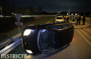 Tientallen automobilisten op de bon na negeren rood kruis tijdens ongeval A4 Schipluiden