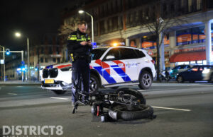 Opzittende van fatbike gewond na aanrijding met auto Vaillantlaan Den Haag