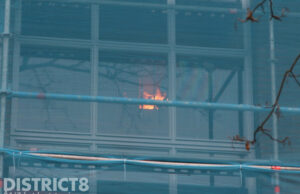 Brand in portiekwoning zorgt voor flinke schade Dwingelostraat Den Haag