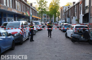 Persoon gewond na melding van steekpartij Van Baerlestraat Den Haag