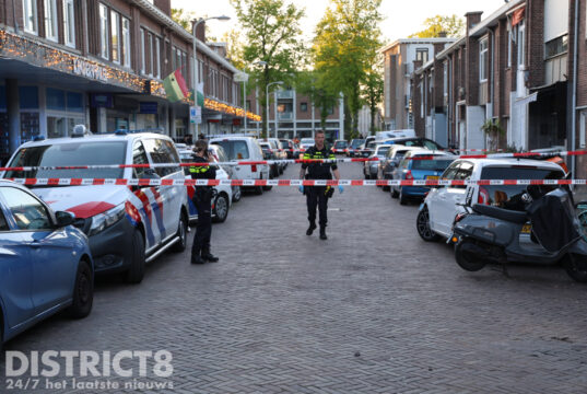 Persoon gewond na melding van steekpartij Van Baerlestraat Den Haag
