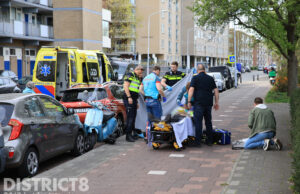 Scooterrijder gereanimeerd na ongeval Spinozalaan Voorburg