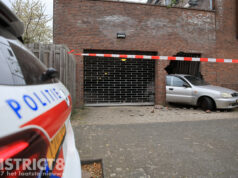 Rijbewijs ingenomen nadat vrouw met auto door muur heen rijdt Scheepensstraat Den Haag