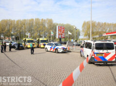 Man gewond bij steekpartij nabij tankstation, verdachte aangehouden A13 Delft