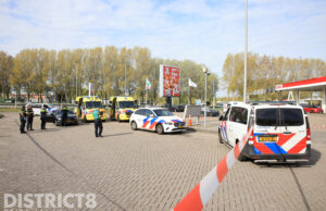 Man gewond bij steekpartij nabij tankstation, verdachte aangehouden A13 Delft