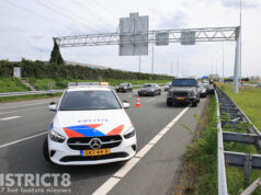 Flinke vertraging door kettingsbotsing A4 Den Hoorn
