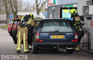 Brandweer ingezet na problemen bij LPG-auto Vrijenban A13 Delft