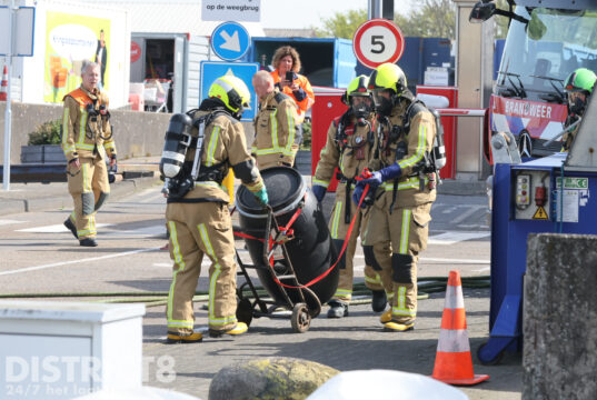 Overlaadstation Avalex gesloten na incident met gevaarlijke stoffen Voltaweg Delft