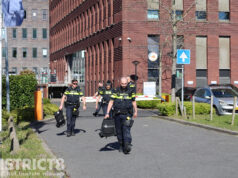 Politie doorzoekt bedrijfsverzamelgebouw na melding van verdachte situatie Laan van Zuid Hoorn Rijswijk