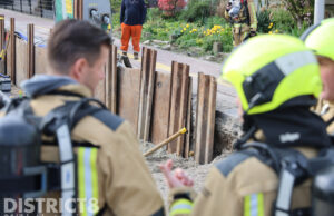 Gasleiding beschadigd tijdens werkzaamheden Zwartendijk Monster