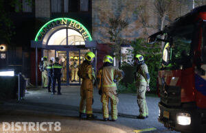 Smeulende kooltjes van waterpijp veroorzaken nachtelijke brand Carlton Flechter Hotel Tiendweg Naaldwijk