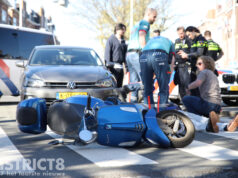 Voorrang verlenen geldt ook voor scooters Valkenboslaan Den Haag