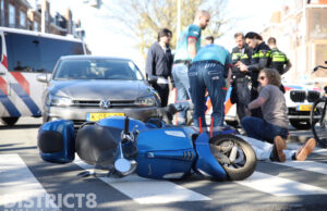 Voorrang verlenen geldt ook voor scooters Valkenboslaan Den Haag
