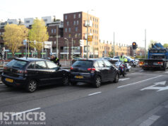 Inzittenden op de vlucht na ongeval tijdens achtervolging Oude Haagweg Den Haag