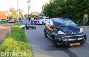 Boodschappenbezorger zwaargewond bij ernstig ongeval Rotterdamseweg Delft
