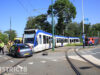 Tramlijn 19 gestremd na aanrijding met auto Vrijenbanselaan Rijswijk