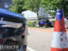 Auto belandt in bosjes na aanrijding, bestuurder aangehouden Treubstraat Rijswijk