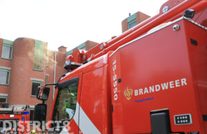 Veel rookontwikkeling bij brand in berging van portiekwoning Reinier de Graafweg Delft