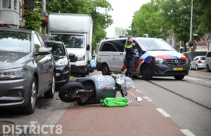 Voetgangster aangereden door motorscooter, bestuurder aangehouden Paul Krugerlaan Den Haag