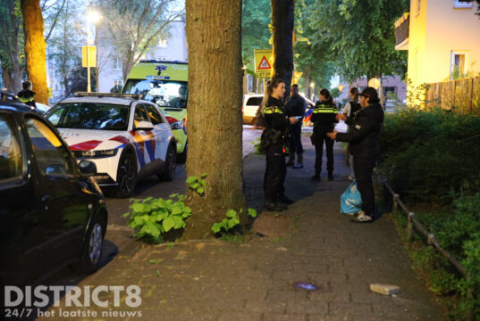 Gewonde aangetroffen na melding steekpartij Pieter Langendijkstraat Den Haag