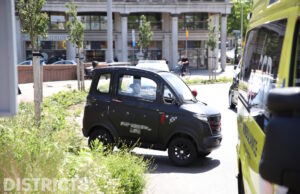 Bestuurder brommobiel aangehouden na veroorzaken ongeluk Vaillantplein Den Haag