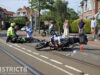 Motoragent zwaargewond na aanrijding met fietser Nieboerweg Den Haag