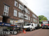 Plafond van woning ingestort door zware neerslag Jan van Rodestraat Den Haag