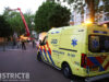 Brandweer ingezet bij brand in elektriciteitshuisje, woningen ontruimd Landrestraat Den Haag