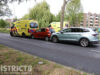 Ambulance betrokken bij kop-staart aanrijding Lozerlaan Den Haag