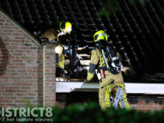 Woning vol rook na woningbrand; brandweer schaalt op Galgeweg ‘s-Gravenzande