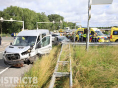 Vier gewonden bij nieuw ongeval op berucht Kruithuisplein / N470 Delft
