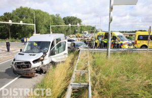 Vier gewonden bij nieuw ongeval op berucht Kruithuisplein / N470 Delft