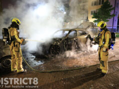 Twee voertuigen beschadigd na brand Johan David Zocherstraat Voorburg