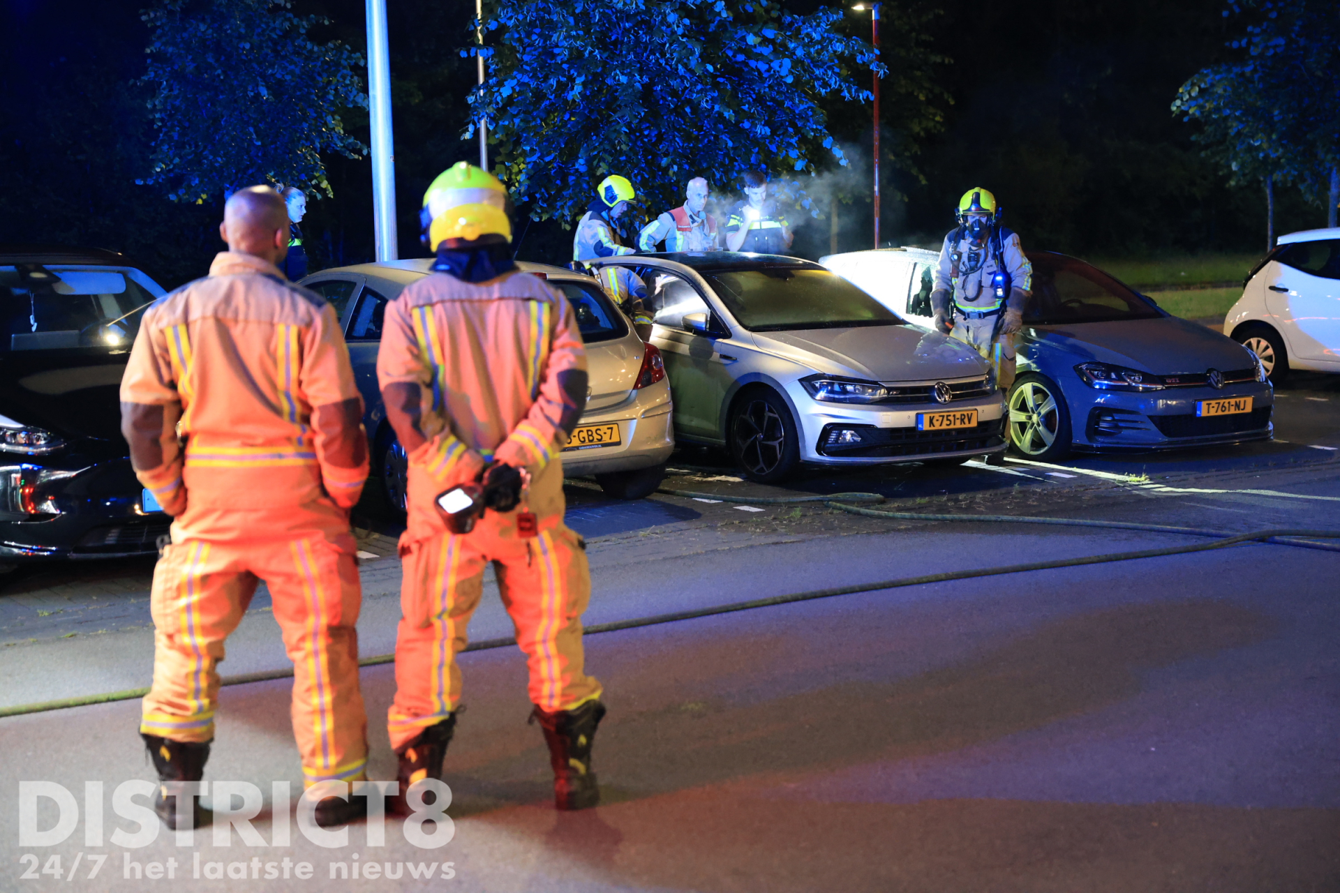Schade aan auto’s door brandstichting Johanna van Cuilenburgstraat Zoetermeer