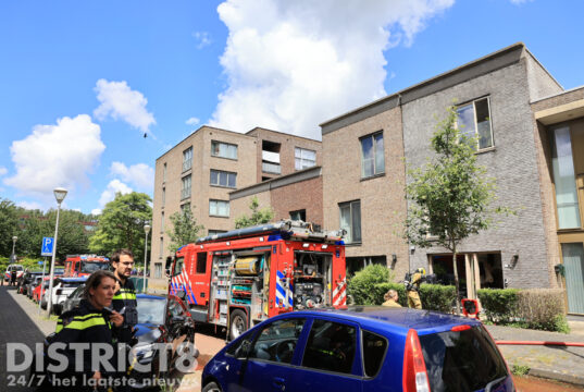 Twee kinderen gewond na brand in woning Ooievaarstraat Den Haag