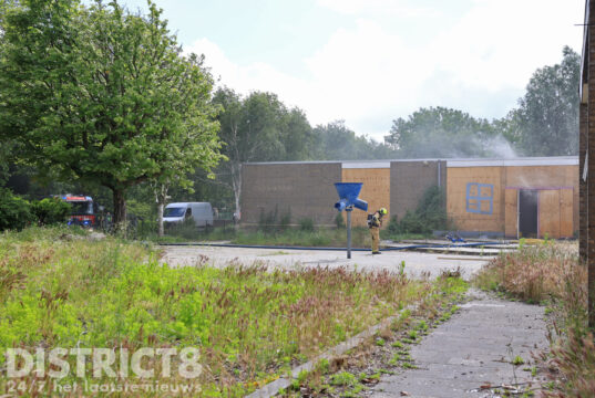 Opnieuw brand gesticht in leegstaande school Goudenregensingel Pijnacker