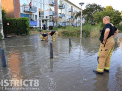 Voor de tweede keer in drie dagen waterleidingbreuk in zelfde straat Oostblok Delft