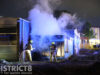 Oud schoolgebouw vliegt in brand Hagelaan Nootdorp