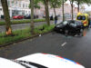 Automobiliste vliegt over de kop na eenzijdig ongeval Loosduinseweg Den Haag