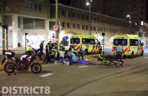 Motorrijder zwaargewond bij eenzijdig ongeval Gevers Deynootweg Den Haag